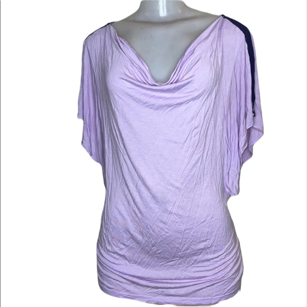 New York & Company Purple Top Size L
